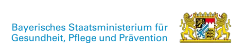Logo Bayerisches Staatsministerium für Gesundheit, Pflege und Prävention